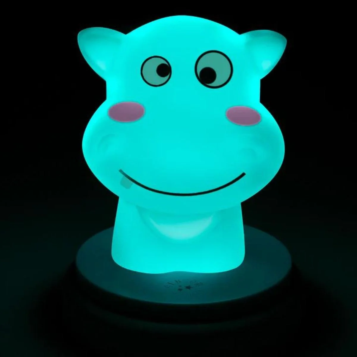 Alecto Nachtlampje Hippo Blue - Image 3