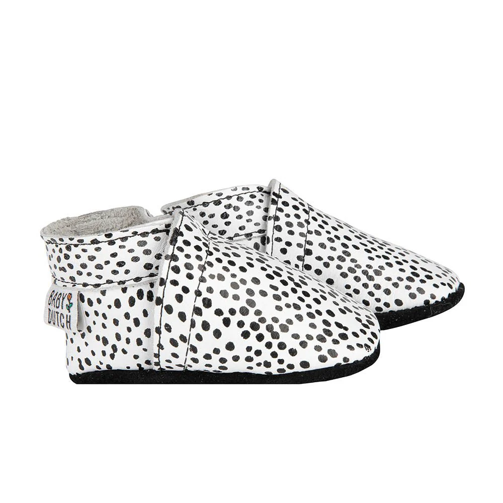 Baby Dutch Baby Schoentjes Dots Zwart/Wit - Image 2
