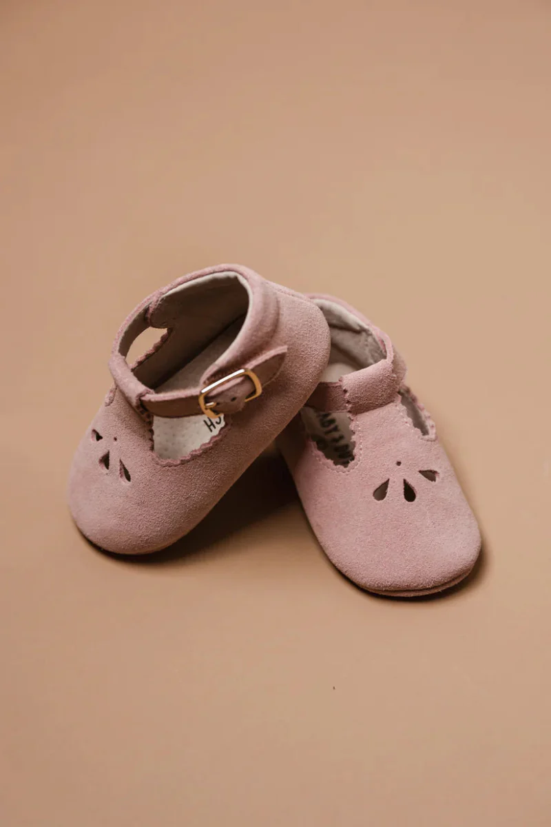 Baby Dutch Baby Schoentjes Evi Roze Suede - Image 4