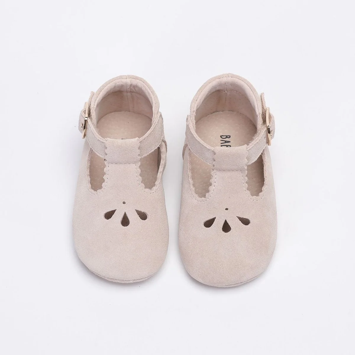 Baby Dutch Baby Schoentjes Evi Sand Suede - Image 2