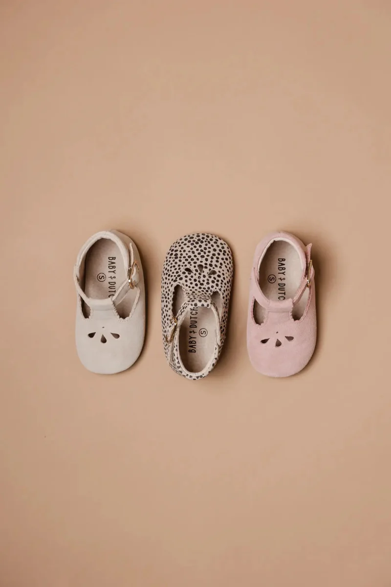 Baby Dutch Baby Schoentjes Evi Sand Suede - Image 8