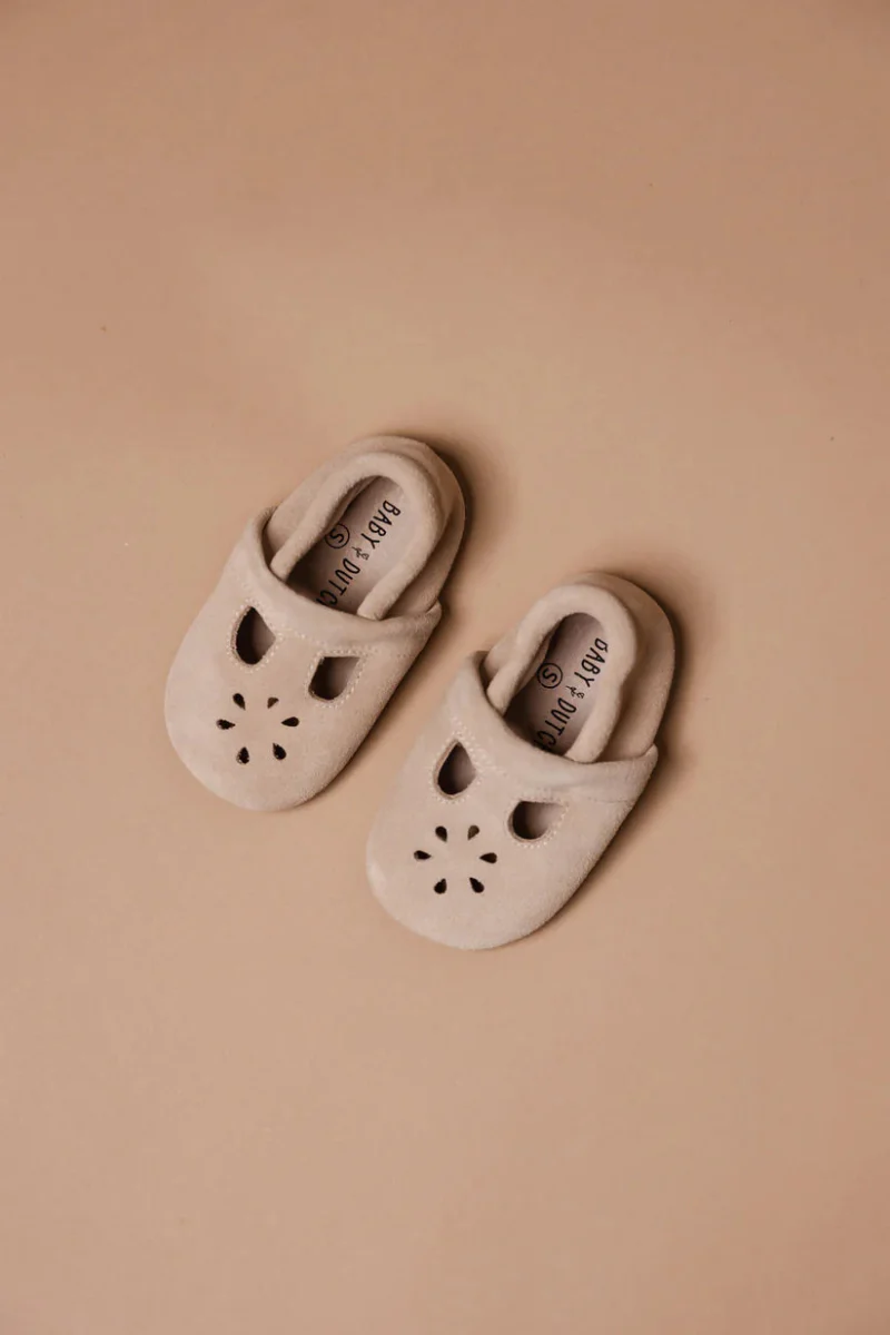Baby Dutch Baby Schoentjes Juna Beige Suede - Image 4