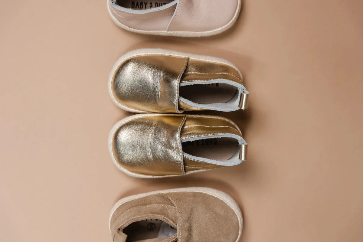 Baby Dutch Baby Schoentjes Lou Gold Metallic - Image 6