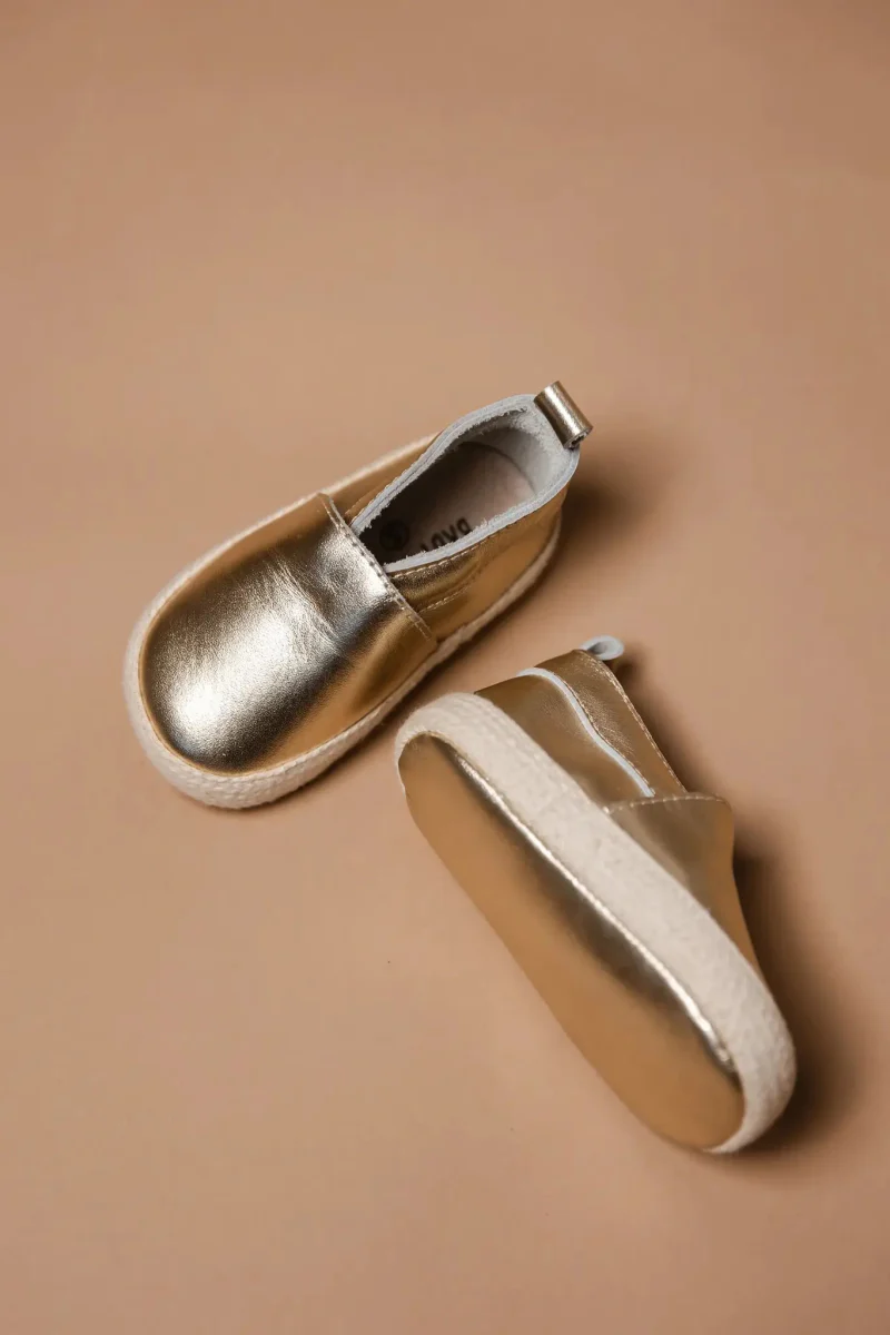 Baby Dutch Baby Schoentjes Lou Gold Metallic - Image 7