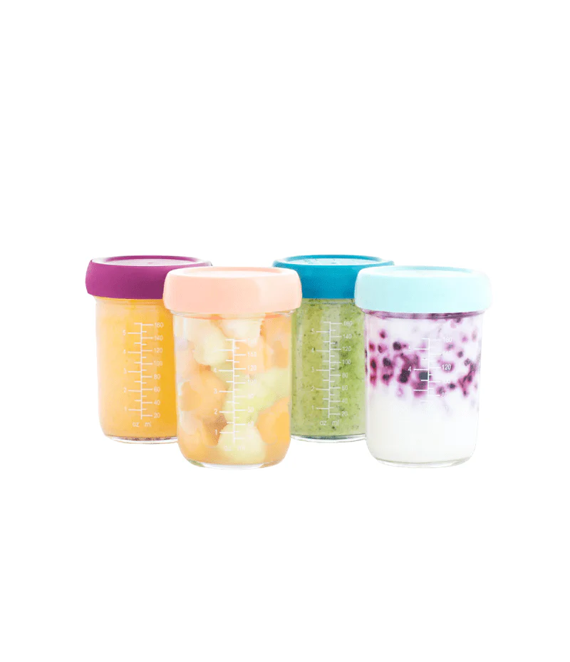 Babymoov Opbergbakjes Glas 220ml 4St