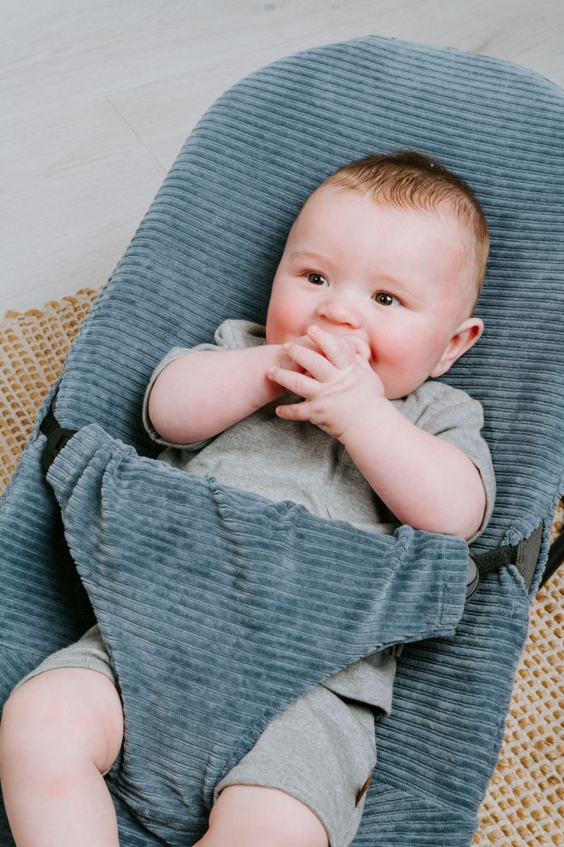 Baby's Only Baby Broekje Kort Melange Khaki - Image 5