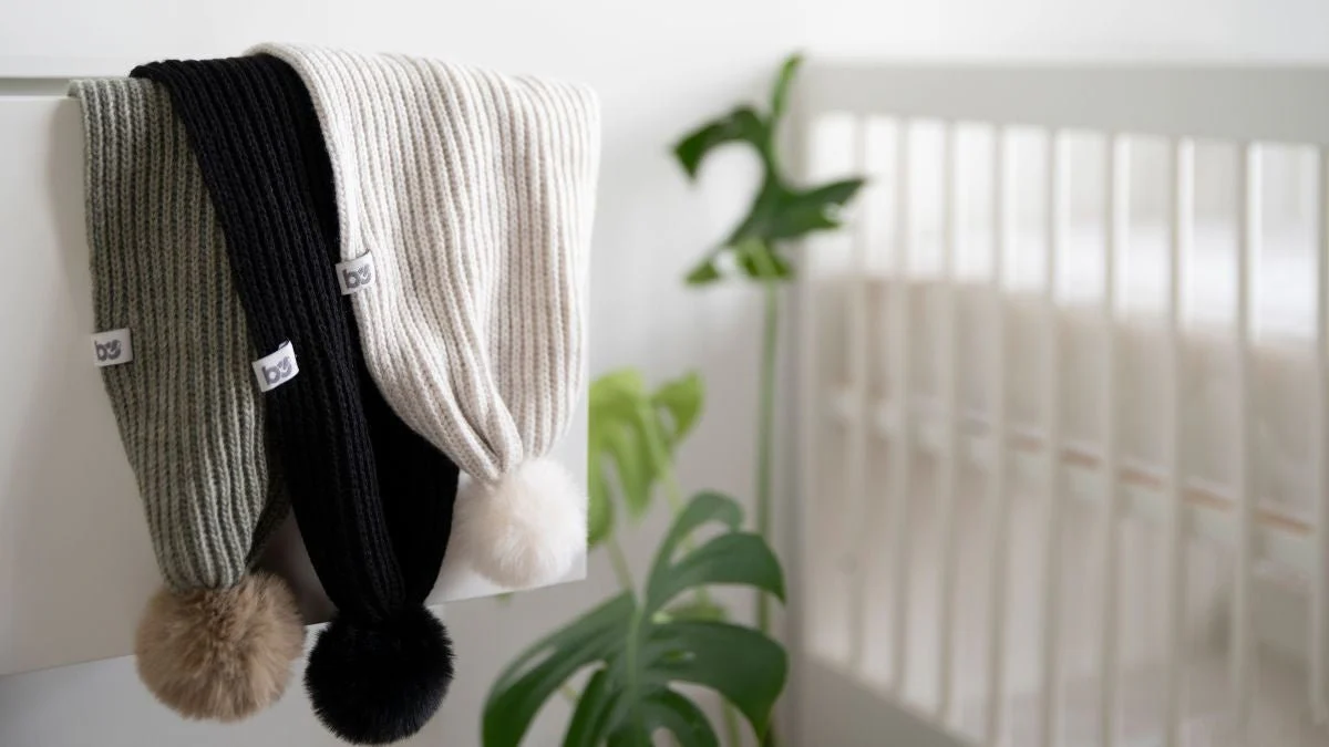 Baby's Only Babysjaal met Pompon Cool Ecru One Size - Image 2