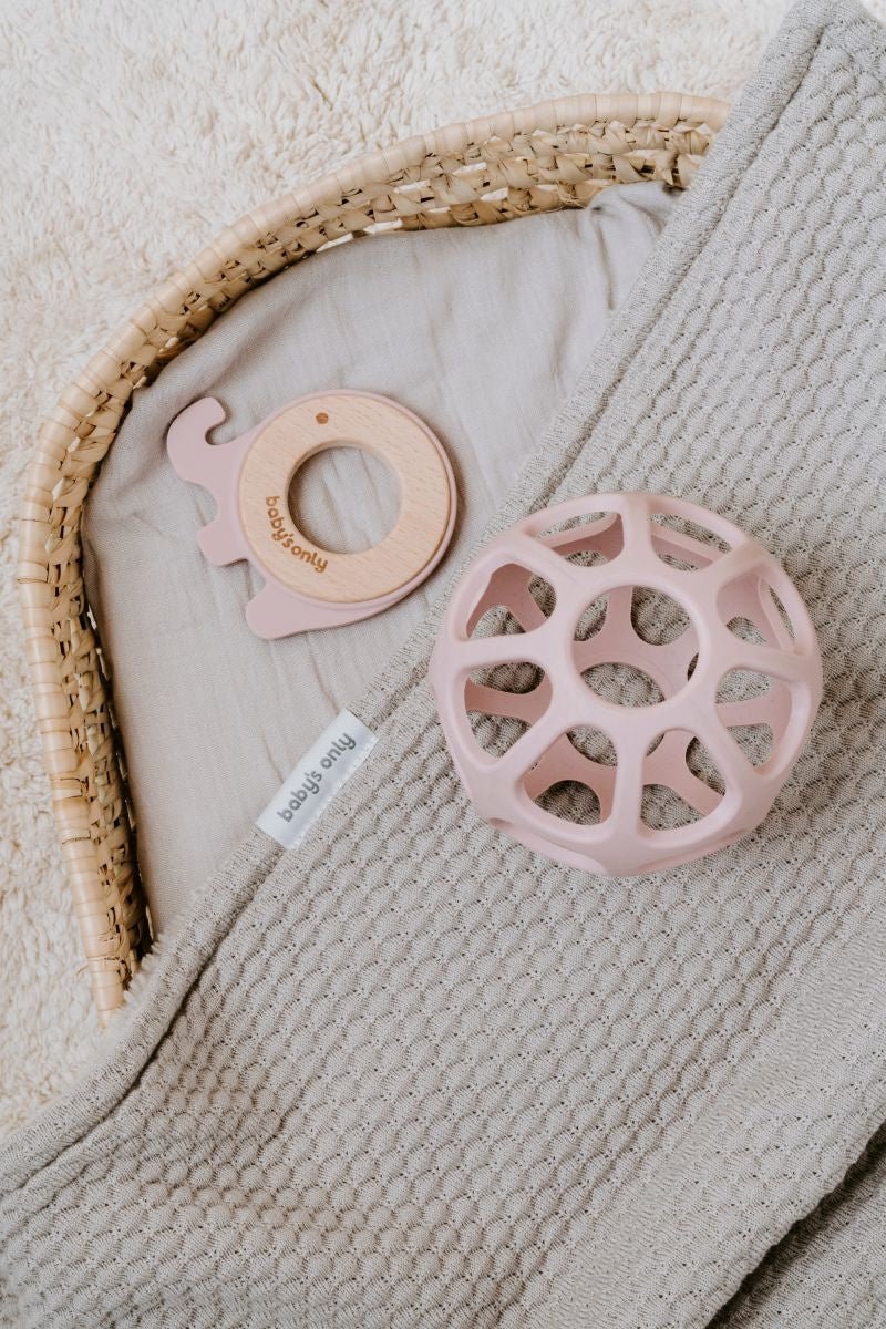 Baby's Only Bijtring Olifant Oud Roze - Image 7