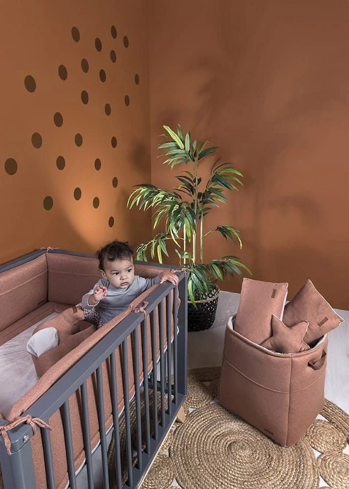 Baby's Only Boxkleed Sparkle Melee Koperhoney 75x95cm - Image 3