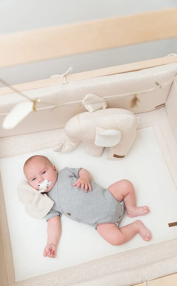 Baby's Only Boxkleed Sparkle Melee Koperhoney 75x95cm - Image 8
