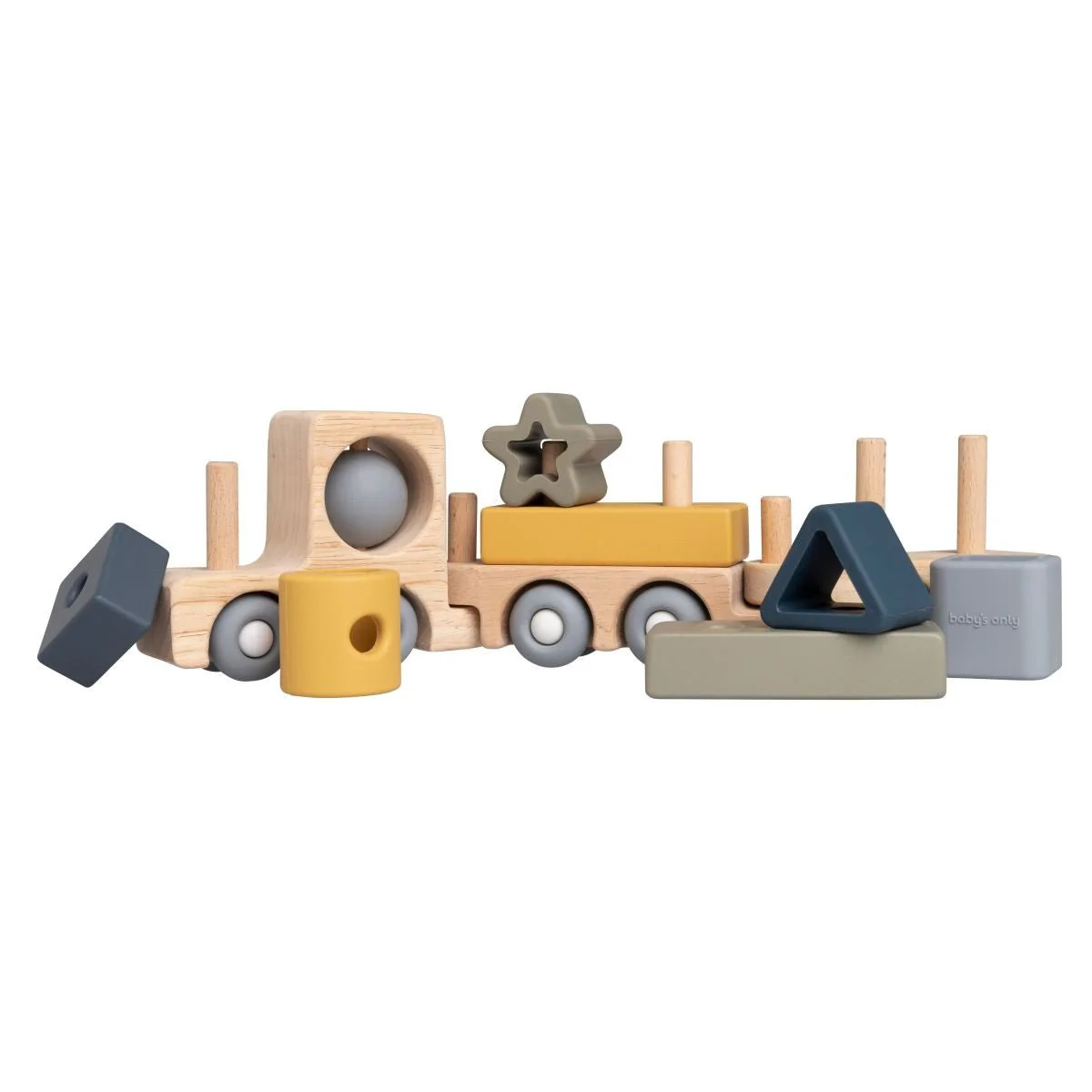Baby's Only Houten Speelgoed Trein Earth - Image 2