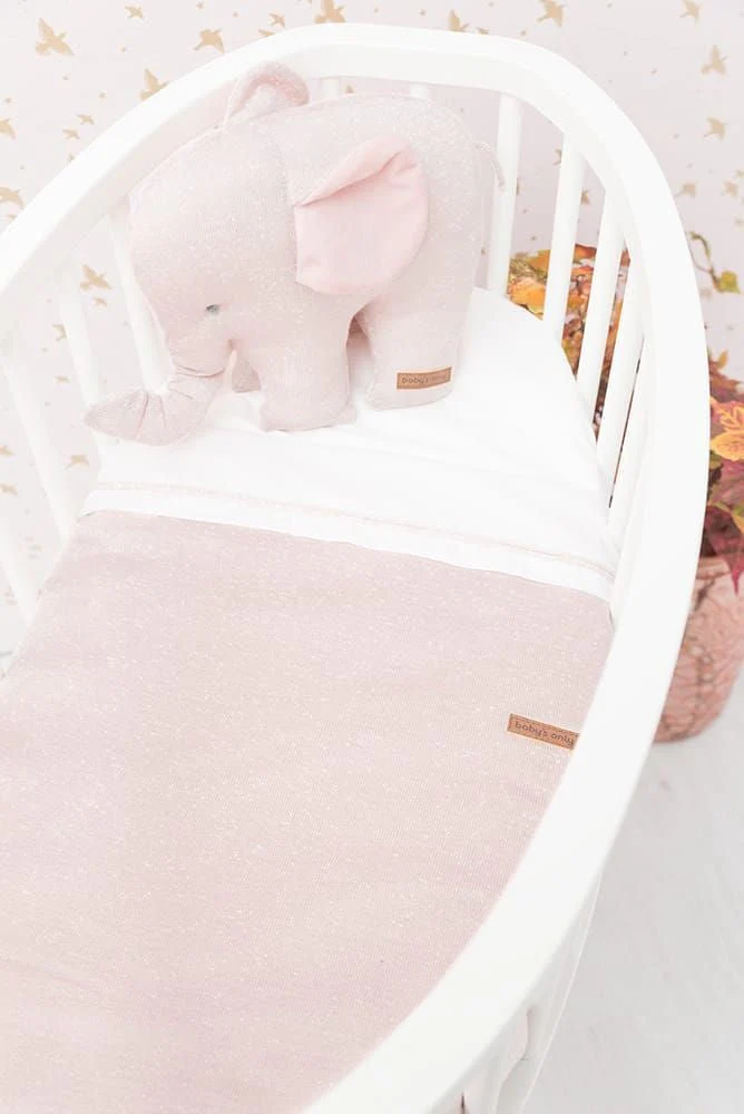 Baby's Only Knuffel Olifant Sparkle Zilverroze - Image 3