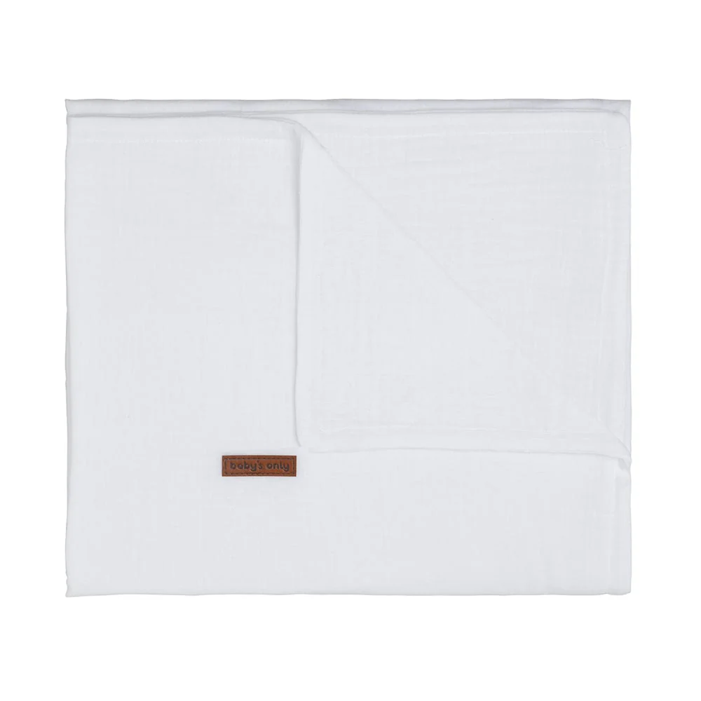 Baby's Only Ledikantdeken 100X135Cm Breeze Wit