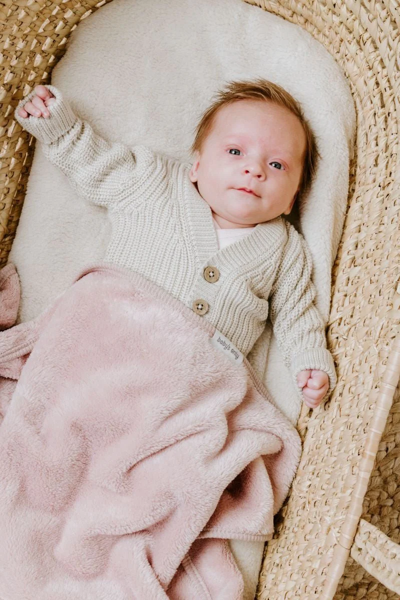 Baby's Only Ledikantdeken Cozy Oud Roze - Image 2
