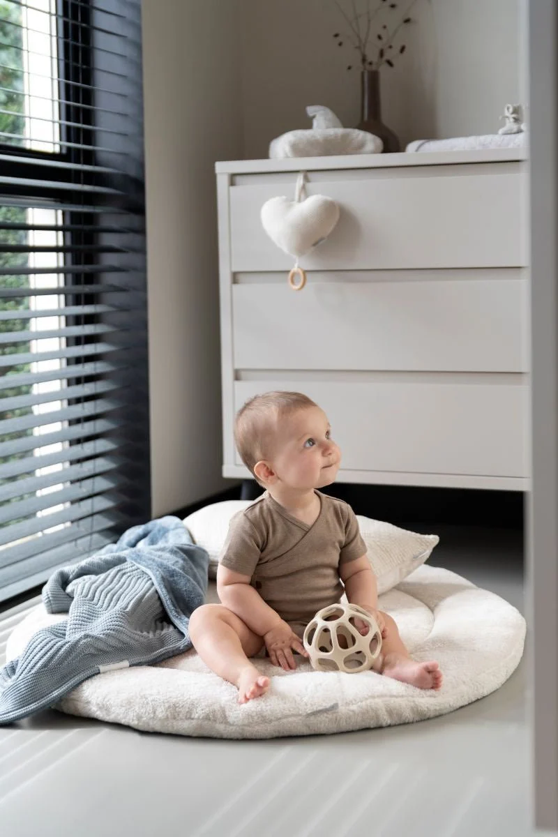 Baby's Only Ledikantdeken Teddy Grace Nordic Blue - Image 3