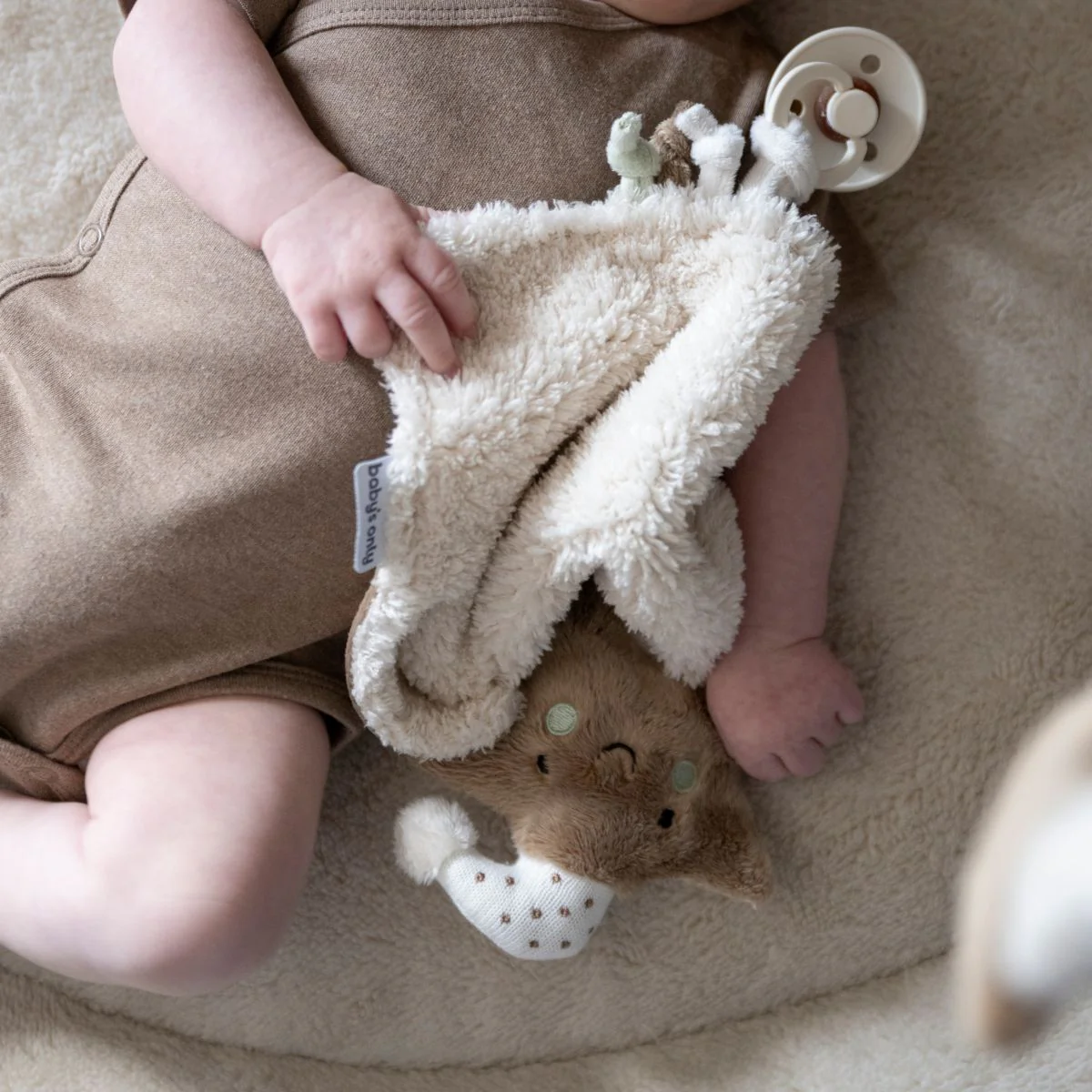 Baby's Only Speendoekje Heaven Clay/Warm Linen - Image 5