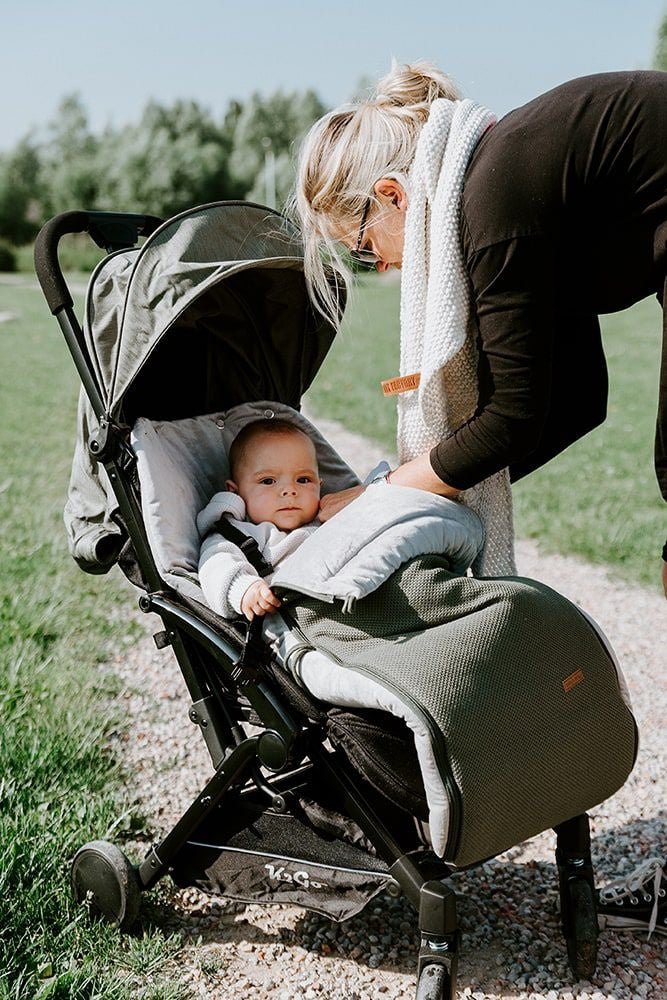 Baby's Only Voetenzak Buggy Classic Stone Red - Image 5