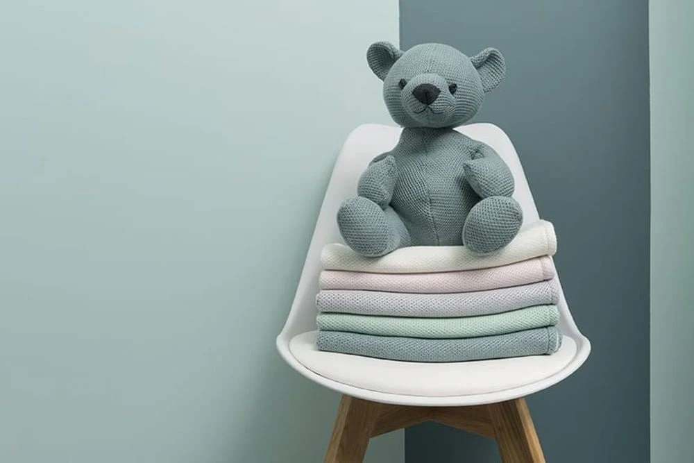 Baby's Only Wiegdeken Soft Classic Stonegreen - Image 3