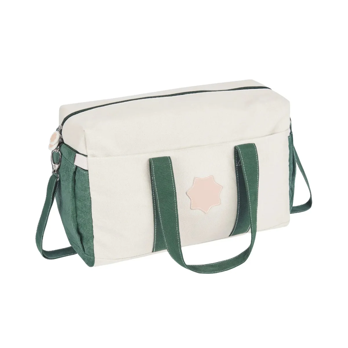 Badabulle Luiertas Safari Wit/Groen