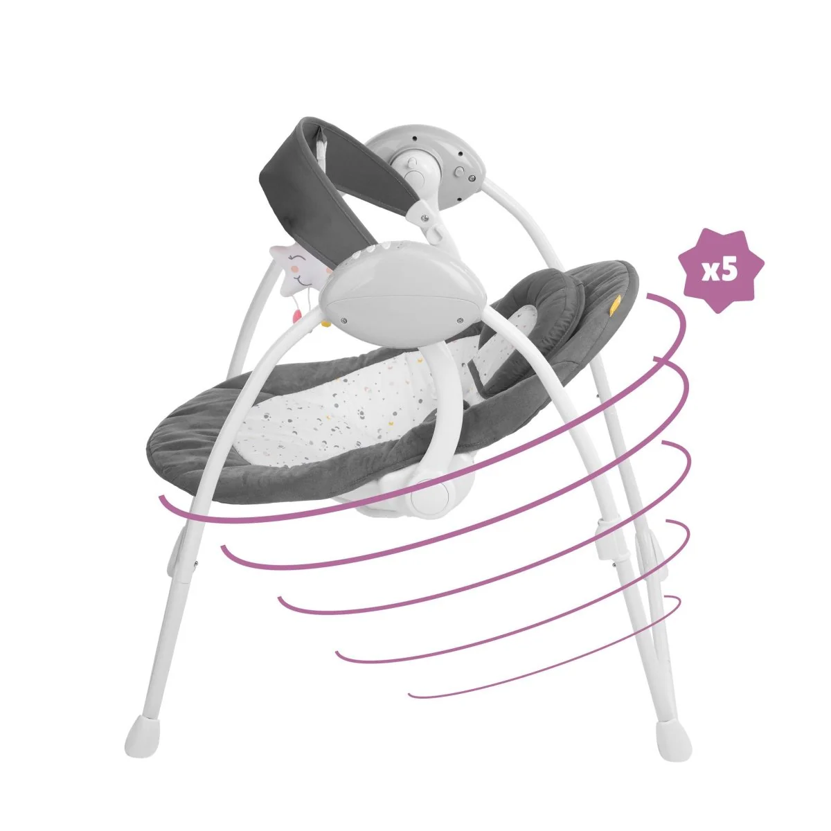 Badabulle Schommel Moonlight Comfort Zonder Adapter - Image 3