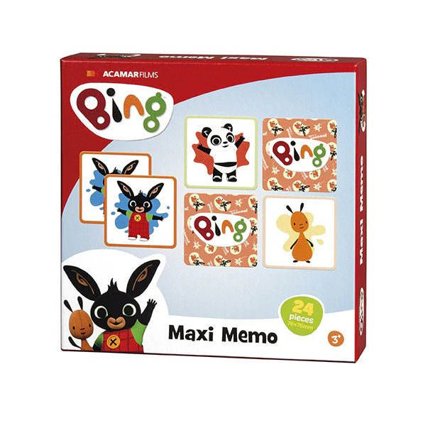 Bambolino Spelletje Maxi Memo Bing 36St - Image 2