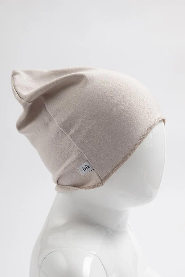 Bamboom Baby Mutsje Beanie Sand - Image 2