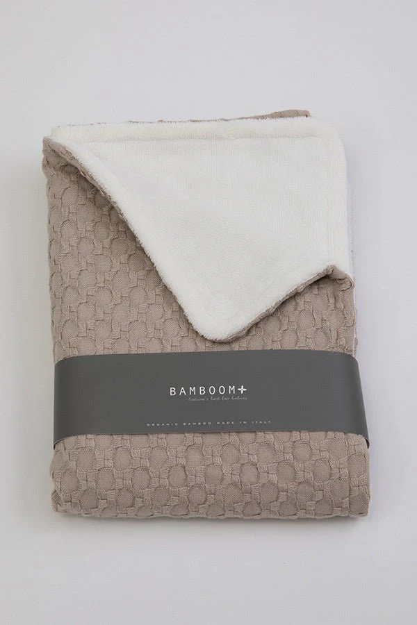 Bamboom Ledikantdeken Honey Sand 100x140cm - Image 5