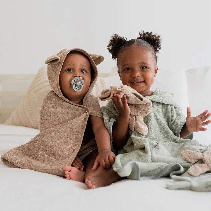 BIBS Badcape Baby Poncho Kangaroo Woodchuck - Image 7