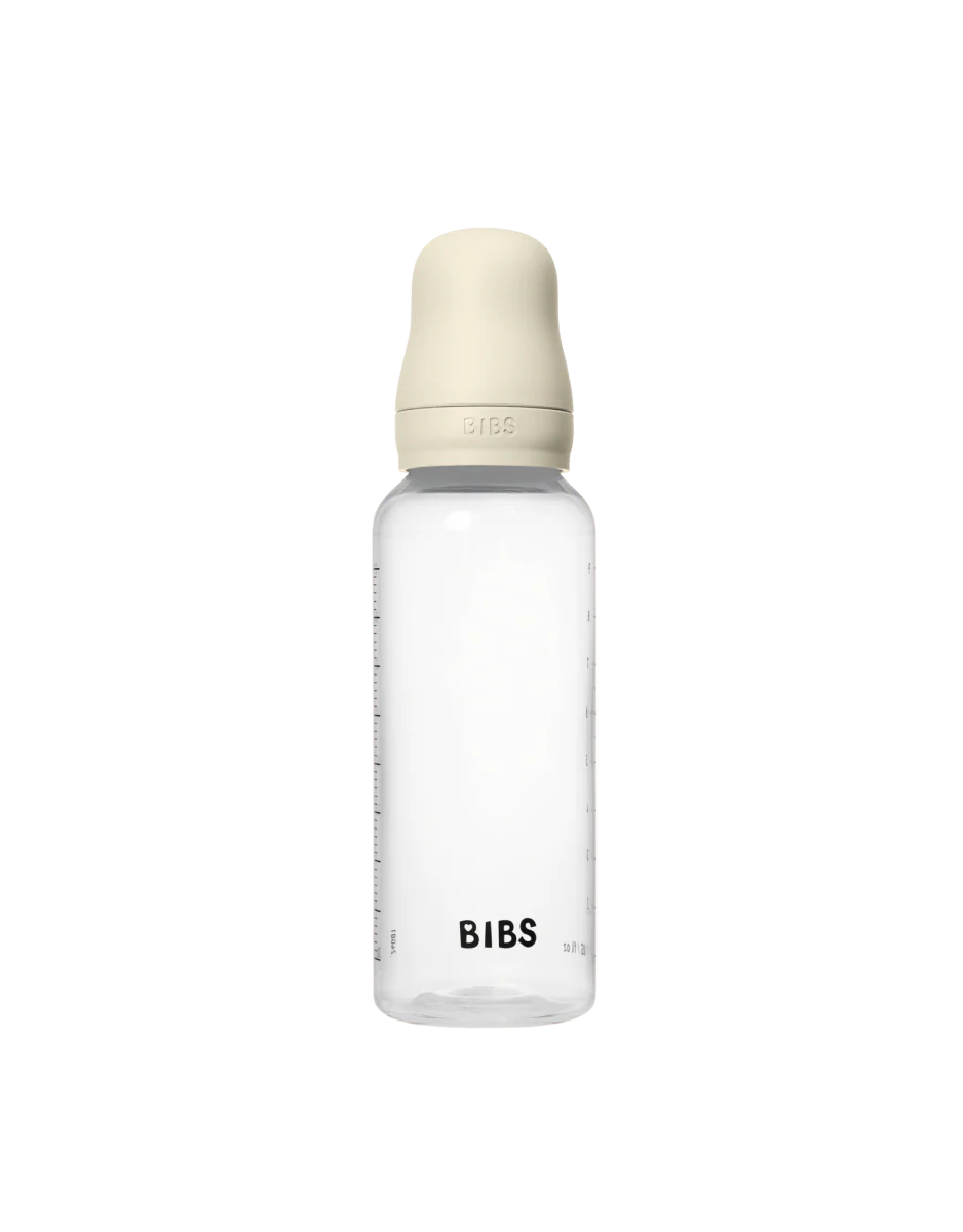 BIBS Flesspeen Rond Latex 1 Pack 270 Ml Medium Flow Ivory - Image 2