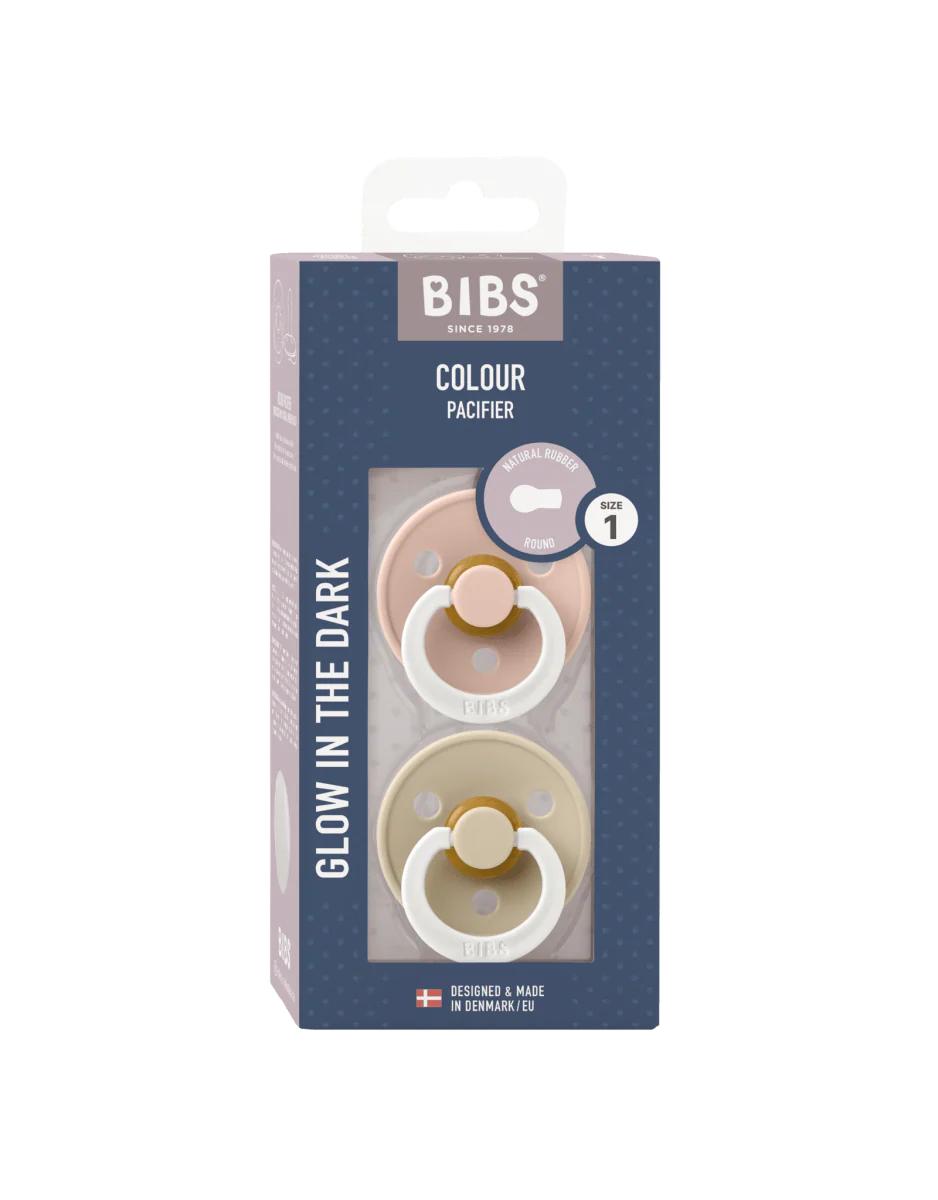 BIBS Speen Maat 1 Blush Night/Vanilla Night 2st - Image 6