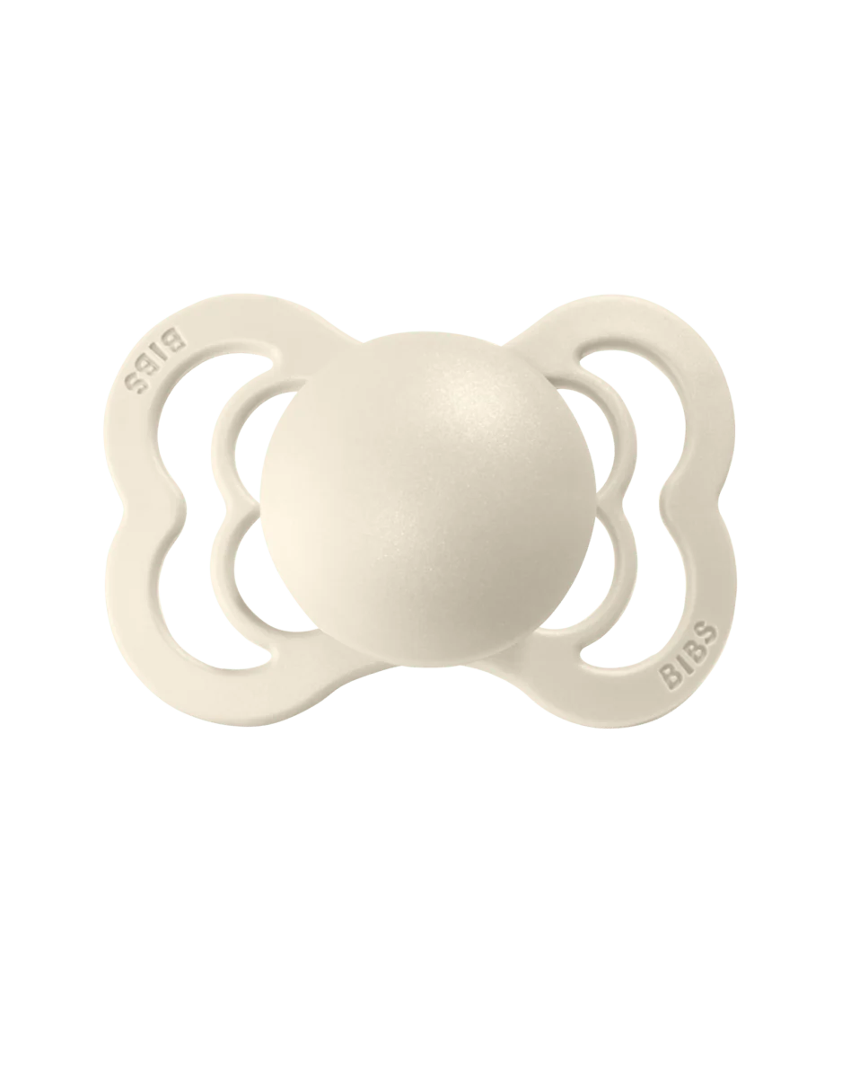 BIBS Speen Maat 1 Ivory/Sage Supreme Silicone 2st - Image 2