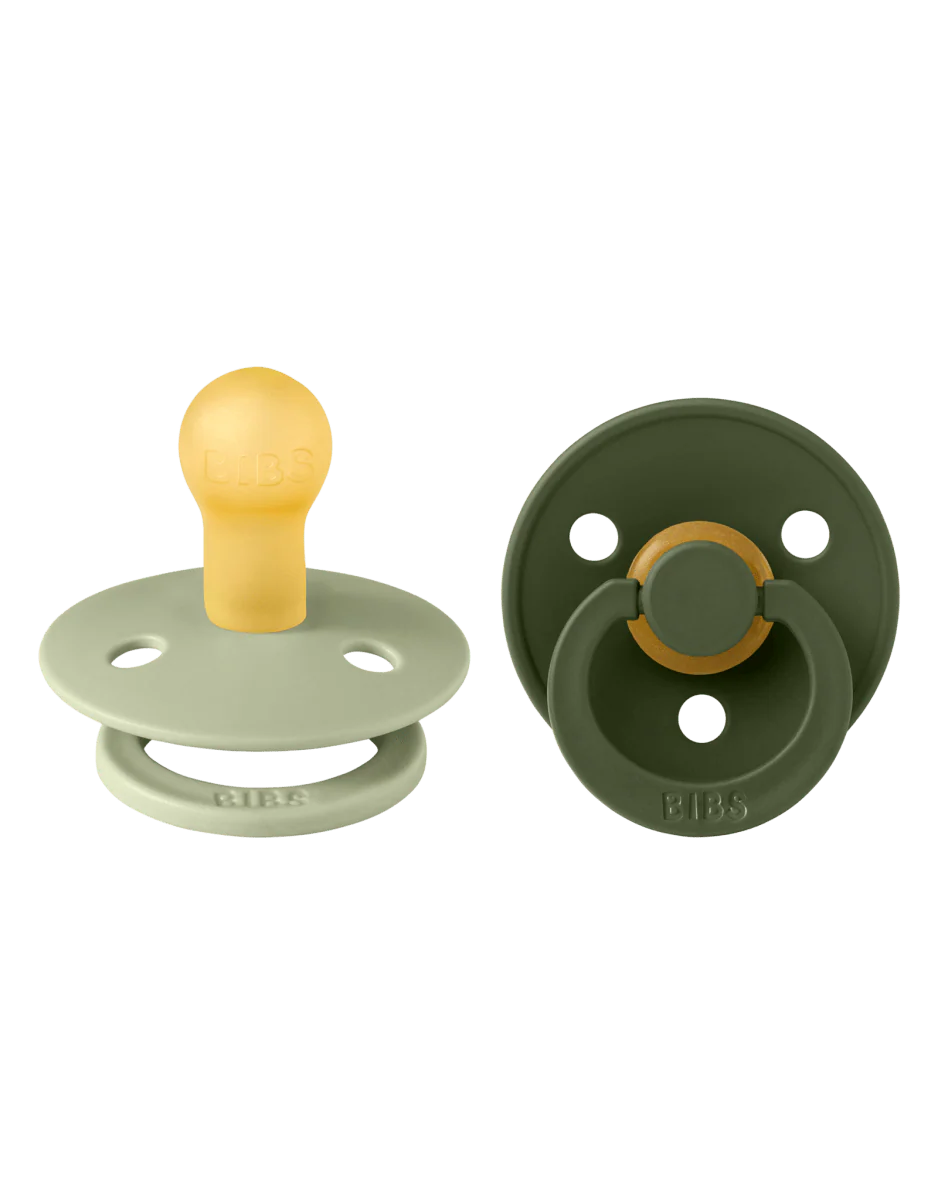 BIBS Speen Maat 1 Sage/Hunter Green 2st