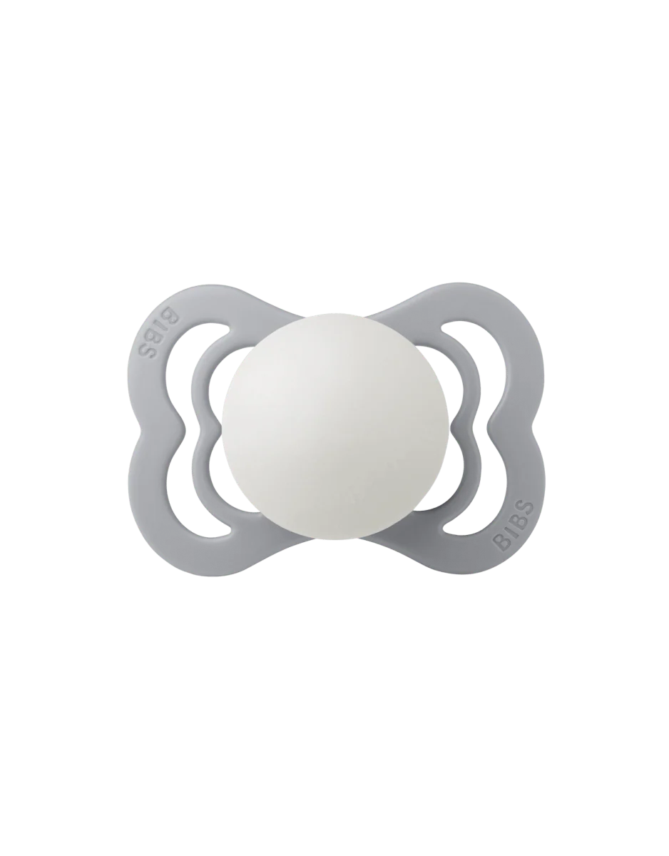 BIBS Speen Maat 1 Sage Night/Cloud Night Supreme Silicone 2st - Image 4