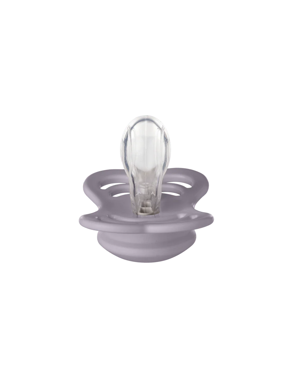 BIBS Speen Maat 1 Silicone Supreme Fossil Grey - Image 2