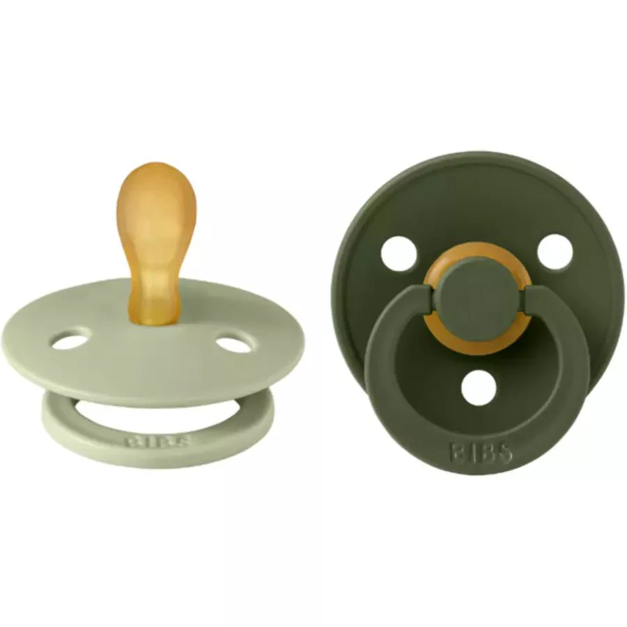 BIBS Speen Maat 1 Symmetrical Sage/Hunter Green 2St - Image 2