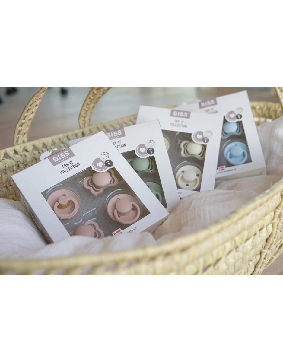 BIBS Speen Maat 1 Testpakket Blush - Image 4