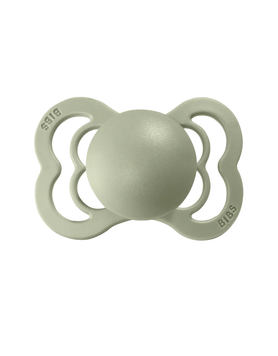 BIBS Speen Maat 2 Sage/Hunter Green Supreme Silicone 2st - Image 2