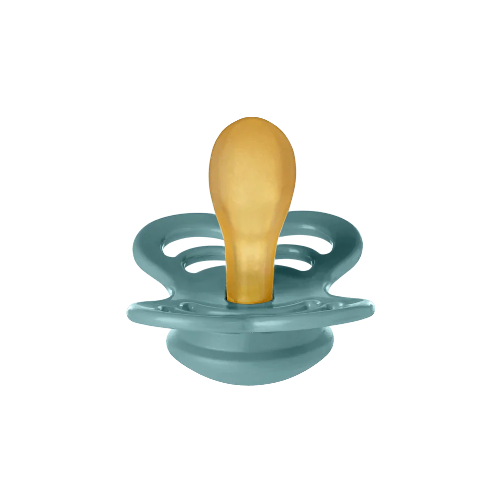 BIBS Speen Maat 2 Supreme Silicone Island Sea/Sage 2St - Image 2