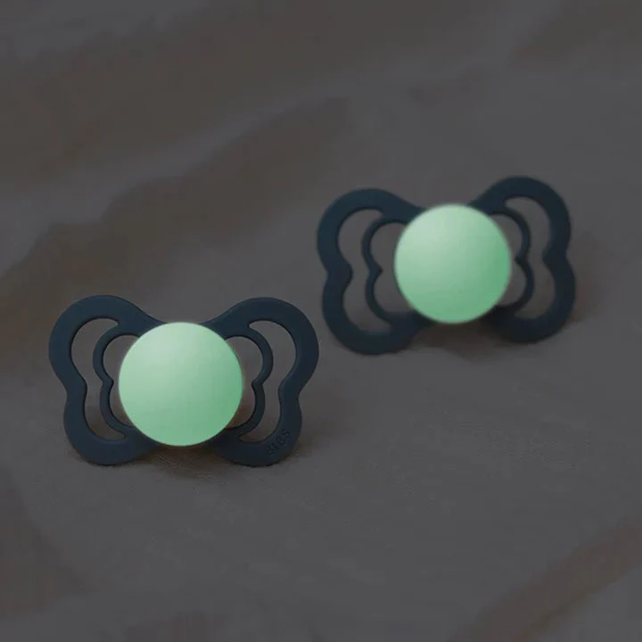 BIBS Speen Maat 2 Vanilla Night Supreme Silicone - Image 3
