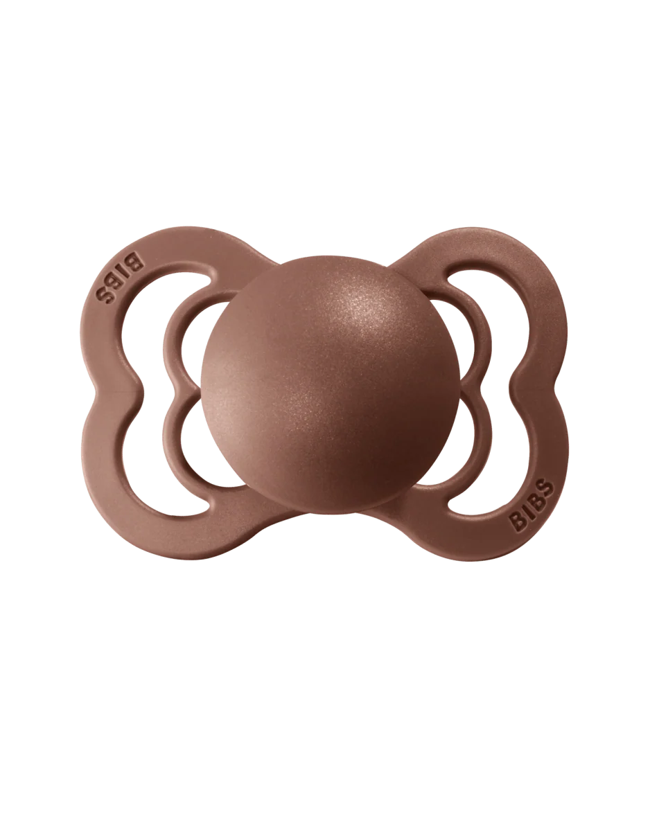 BIBS Speen Maat 2 Woodchuck/Blush Supreme Silicone 2st - Image 3