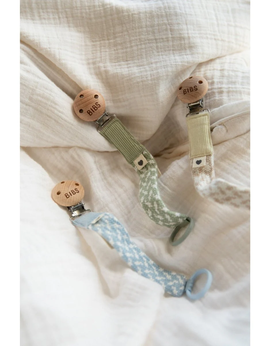 BIBS Speenkoord Baby Blue/Ivory - Image 2