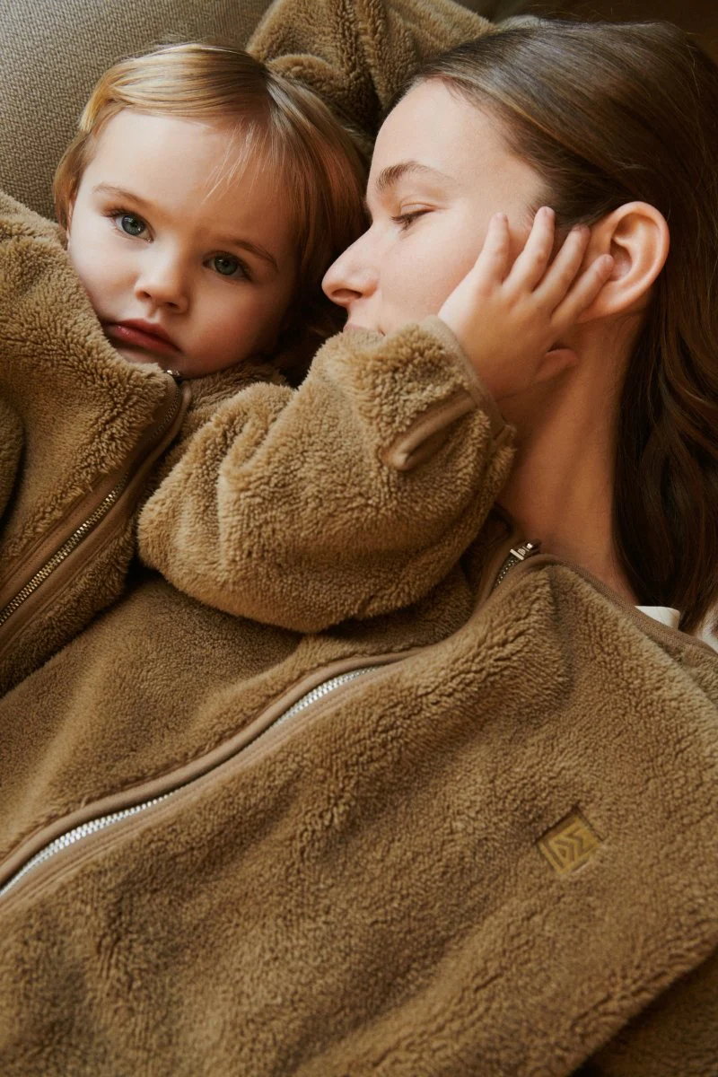 Calina Adult Pile Jacket Oat - Image 5