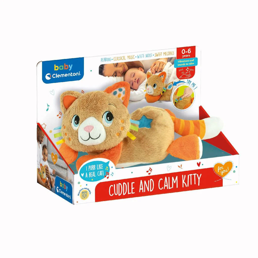Clementoni Knuffel Met Hartslag Baby Katje - Image 6