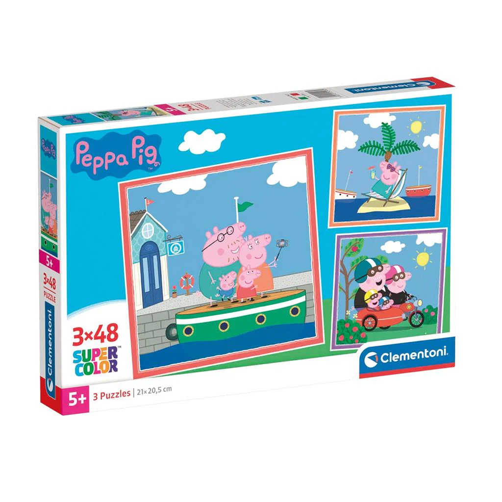 Clementoni Puzzel Peppa Pig 3X48St