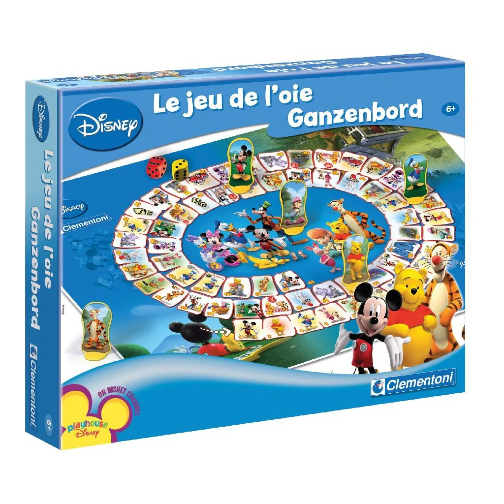 Clementoni Spelletje Disney Ganzenbord