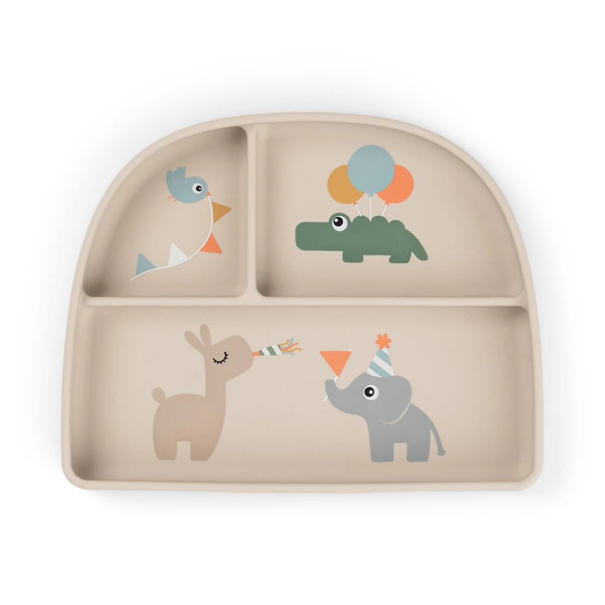 Done by Deer Babybord Stick & Stay Vakjes Celebration Sand