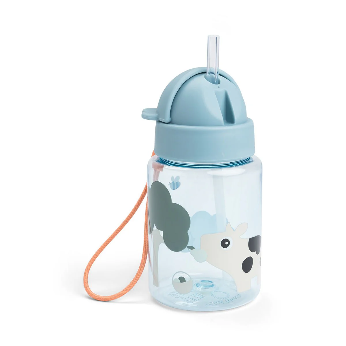 Done by Deer Drinkbeker Tiny Farm Blauw 280Ml - Image 2