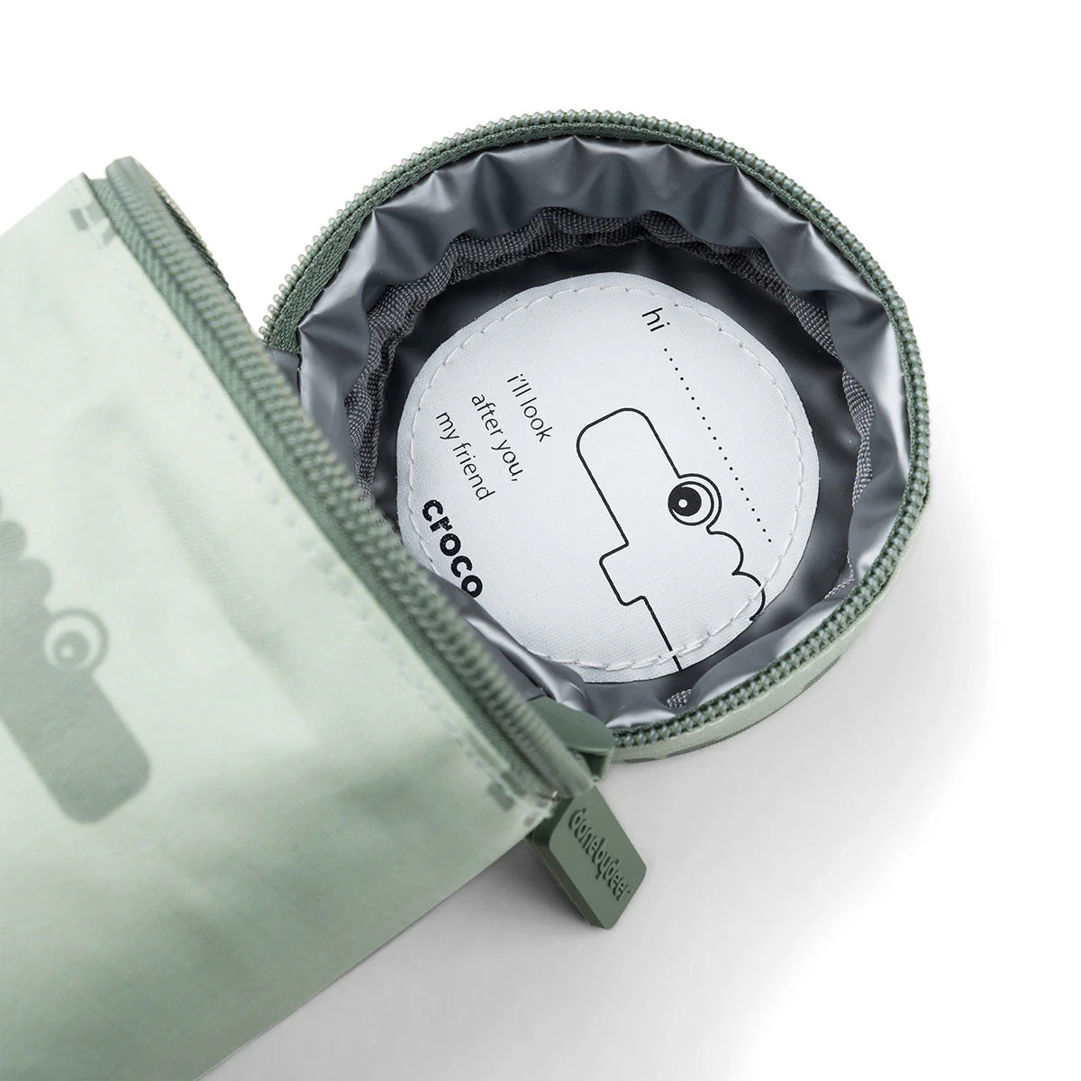 Done by Deer Koeltas Croco Green Rond - Image 2