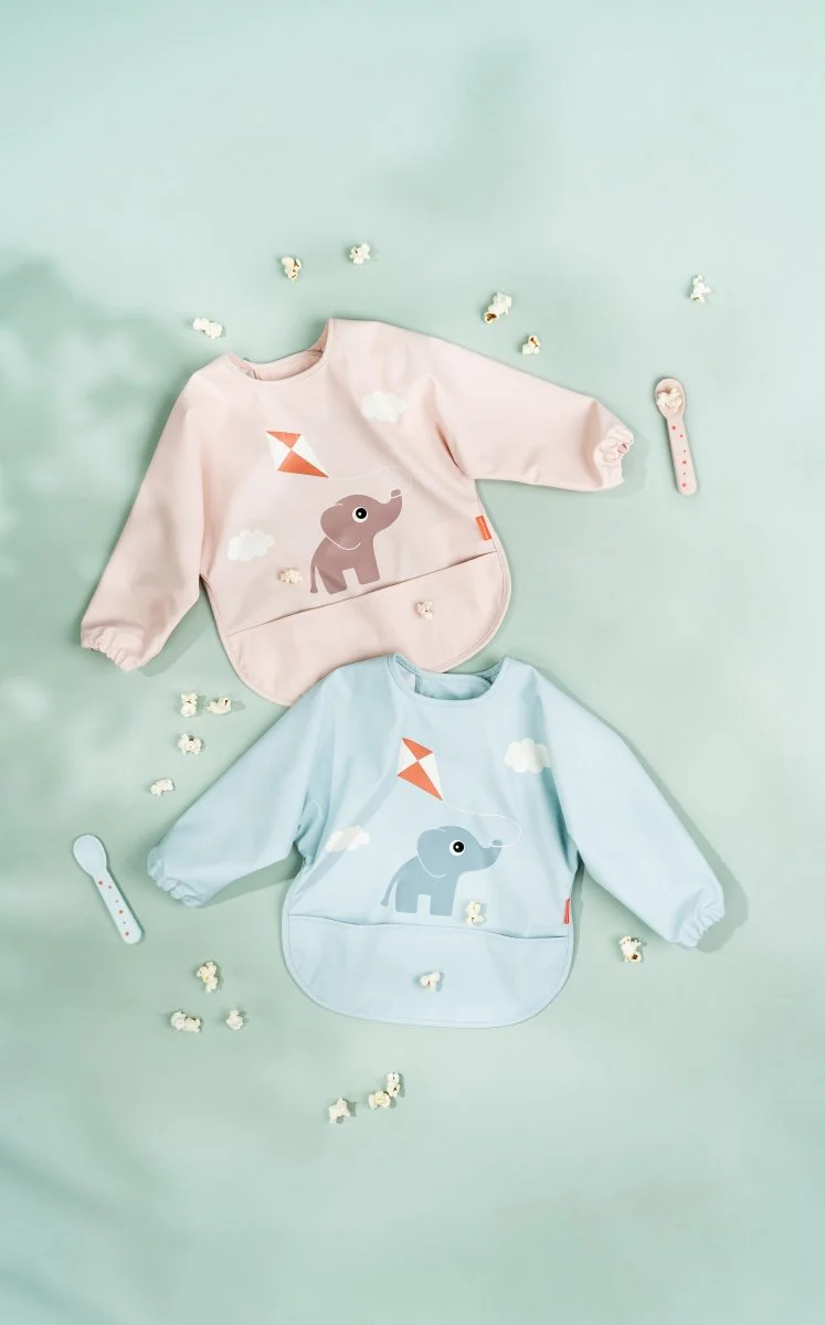 Done by Deer Slabbetje Playground Blue met Mouwen - Image 8
