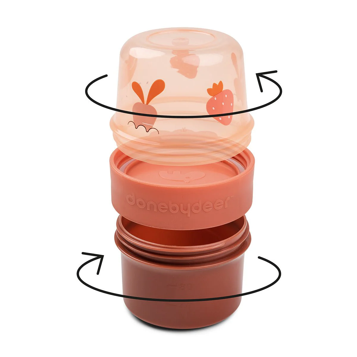 Done by Deer Snackbakje S Birdee Papaya 150ml - Image 4